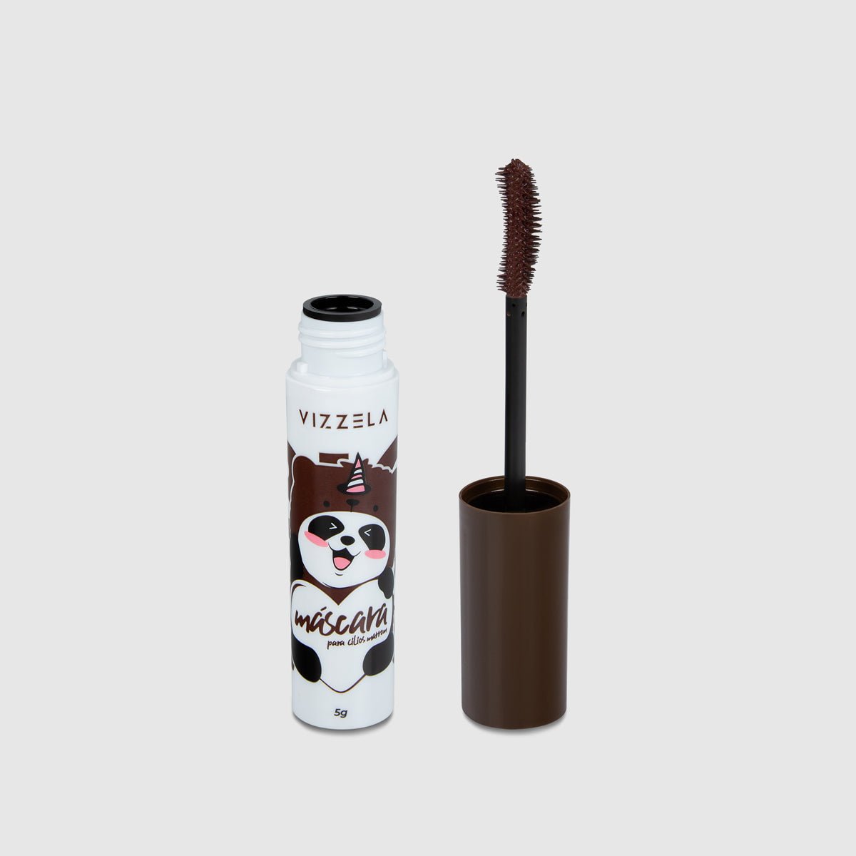 Máscara Big No Panda Brown Vizzela - Marrom