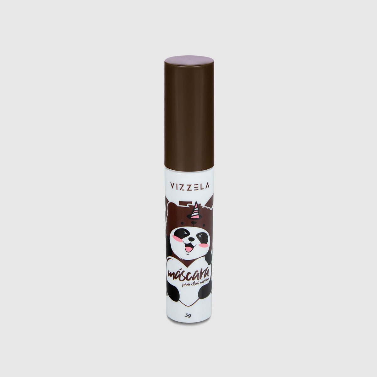 Máscara Big No Panda Brown Vizzela - Marrom - Image 3