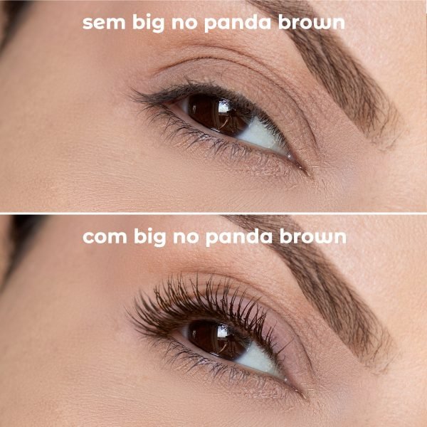 Máscara Big No Panda Brown Vizzela - Marrom - Image 7