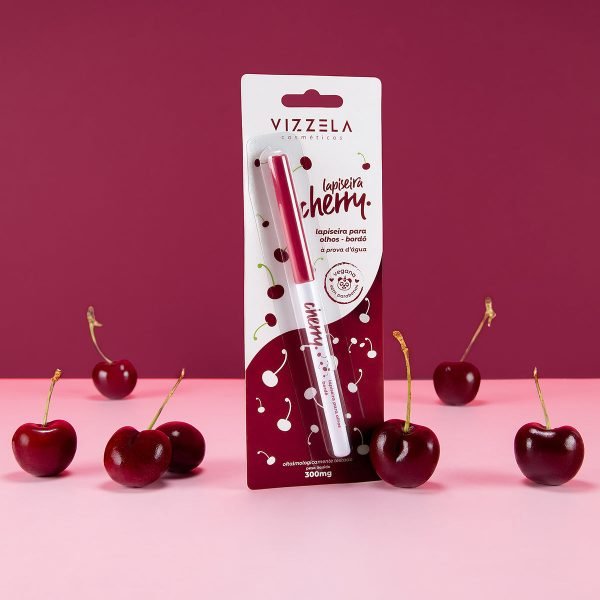 Lapiseira para Olhos Bordô - Cherry - Vizzela - Image 2