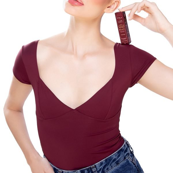 Combo Blusa Vivy + Blush Stick Red Mocha Vizzela + La's - Image 3