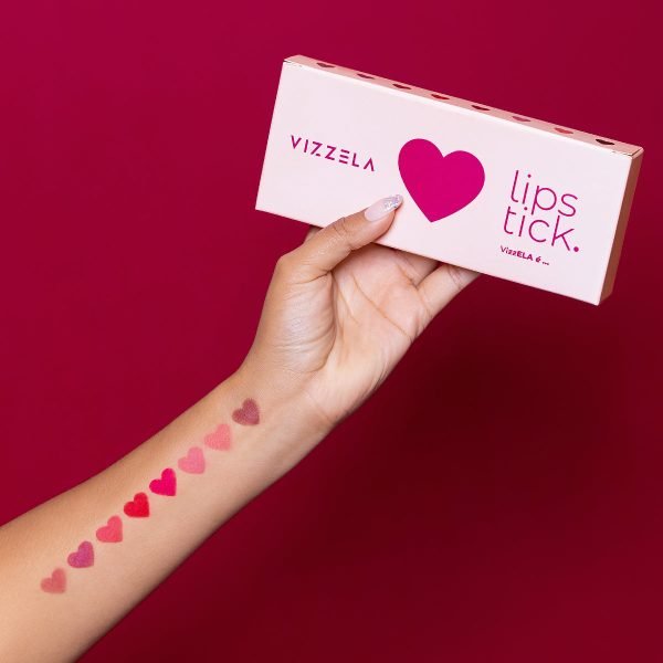 Kit De Batom Matte Lipstick Ela É - Vizzela - Image 3