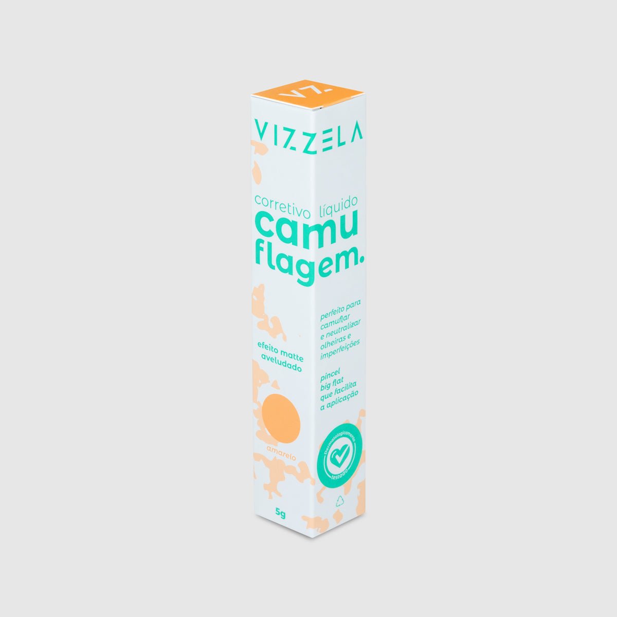 Corretivo Camuflagem – Amarelo - Vizzela - Image 3